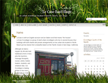 Tablet Screenshot of lecaseecovillage.org